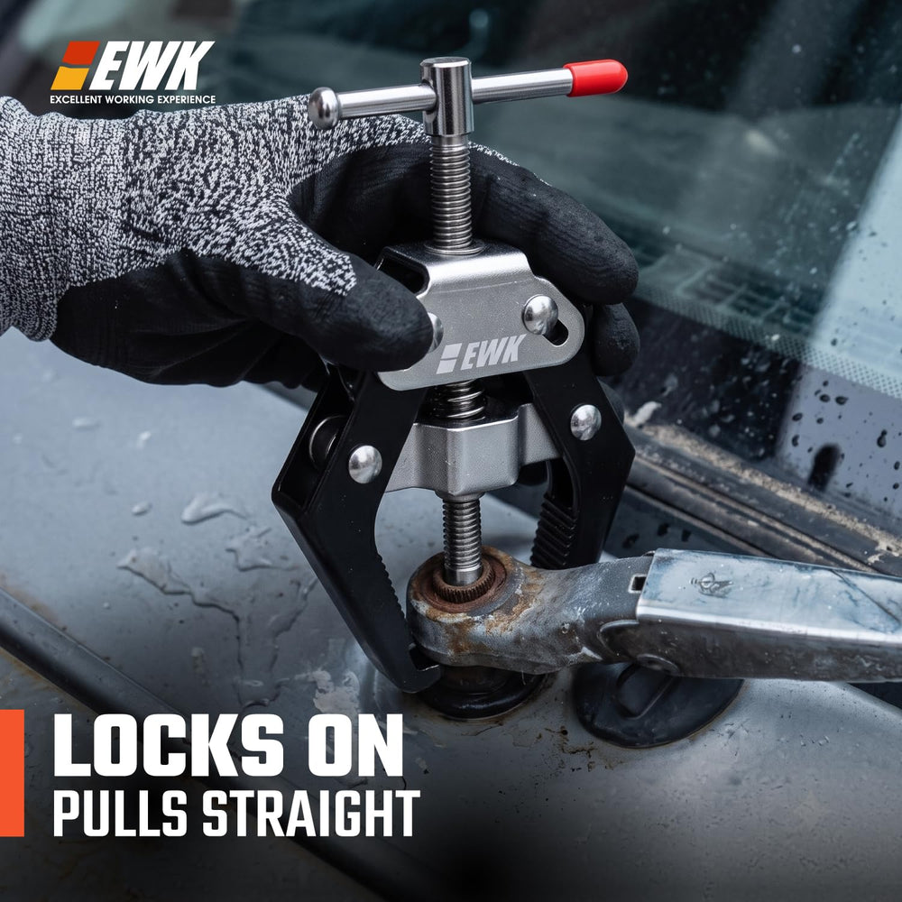EWK removing a corroded battery terminal in an engine bay, protecting posts benefit
