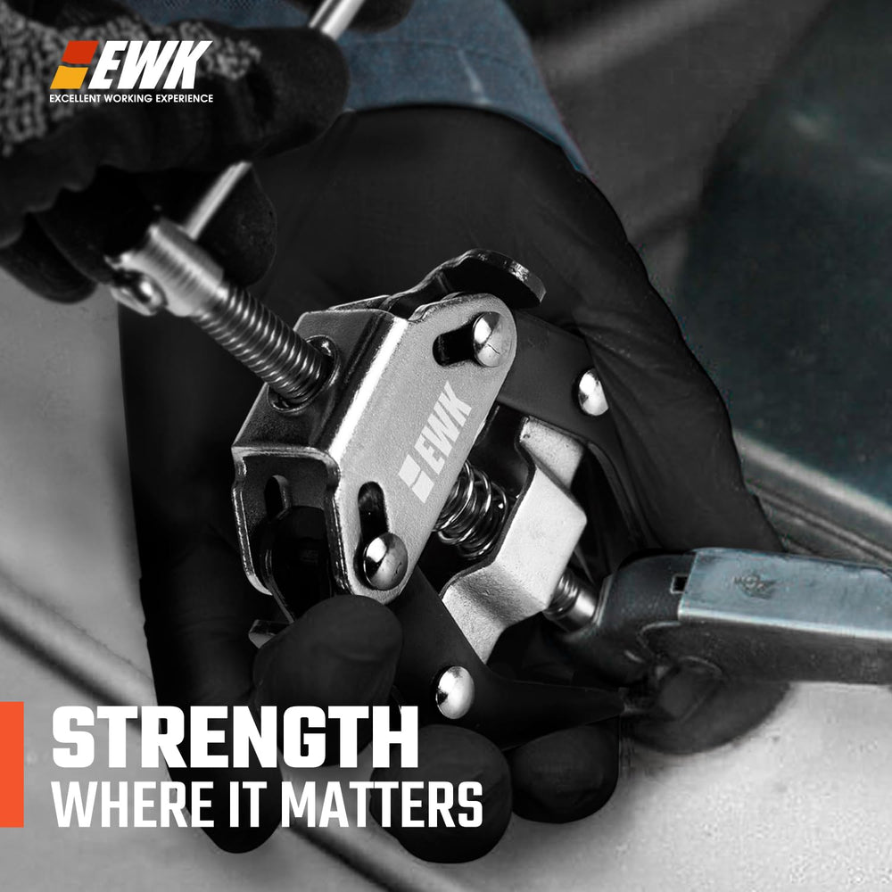 EWK tool in retail packaging with label visible for easy identification benefit