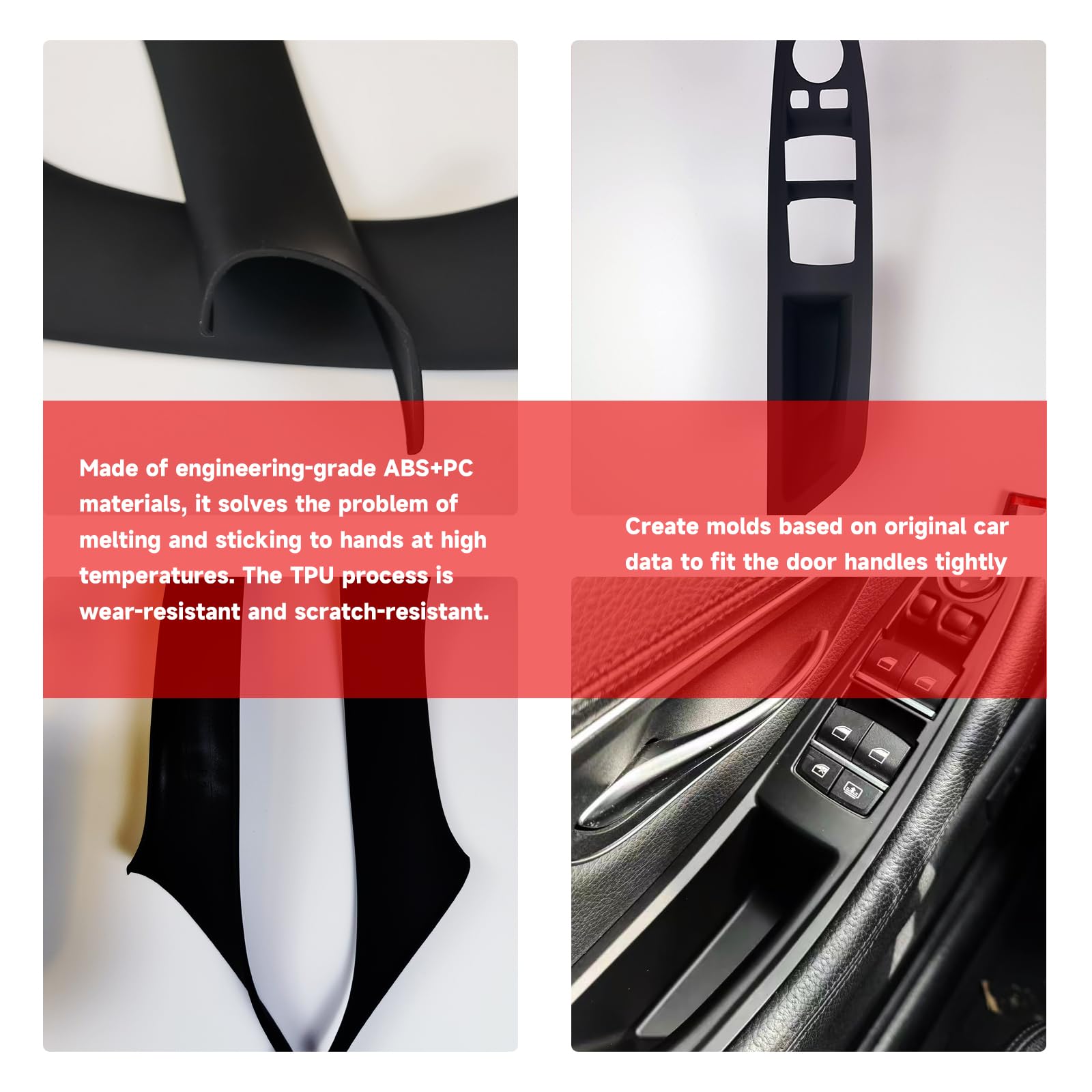 EXcarlive installed on BMW front door demonstrating seamless OEM-like integration and cleaner look