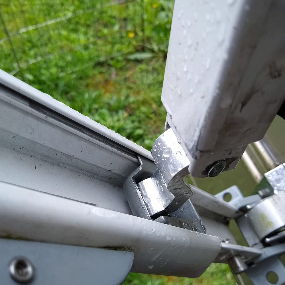 EXCELFU installed on awning arm demonstrating restored support and safer use