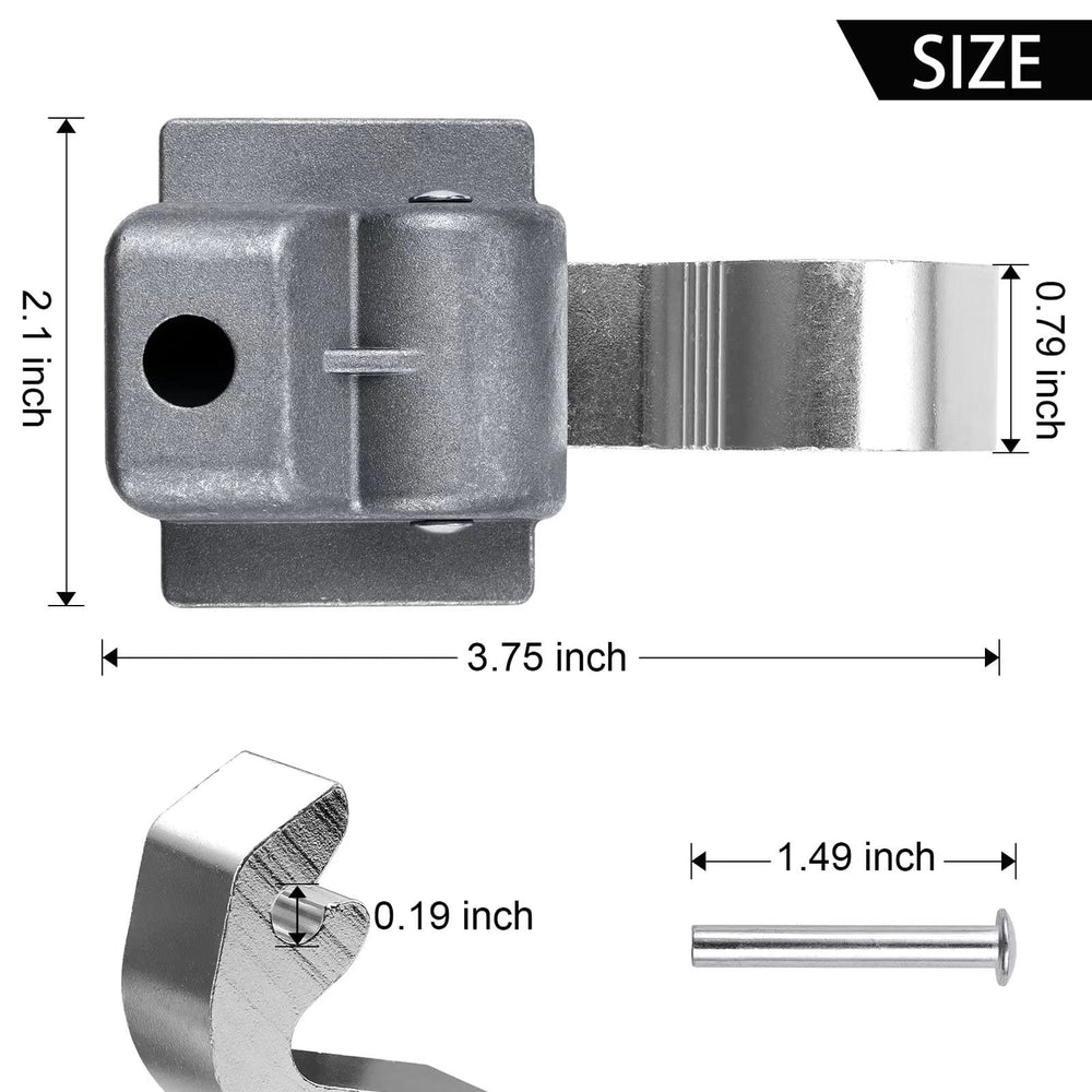 EXCELFU slider beside ruler for scale to confirm correct fit and dimensions