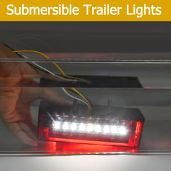 EXERAUO passenger side front view demonstrating multi-function tail and marker light