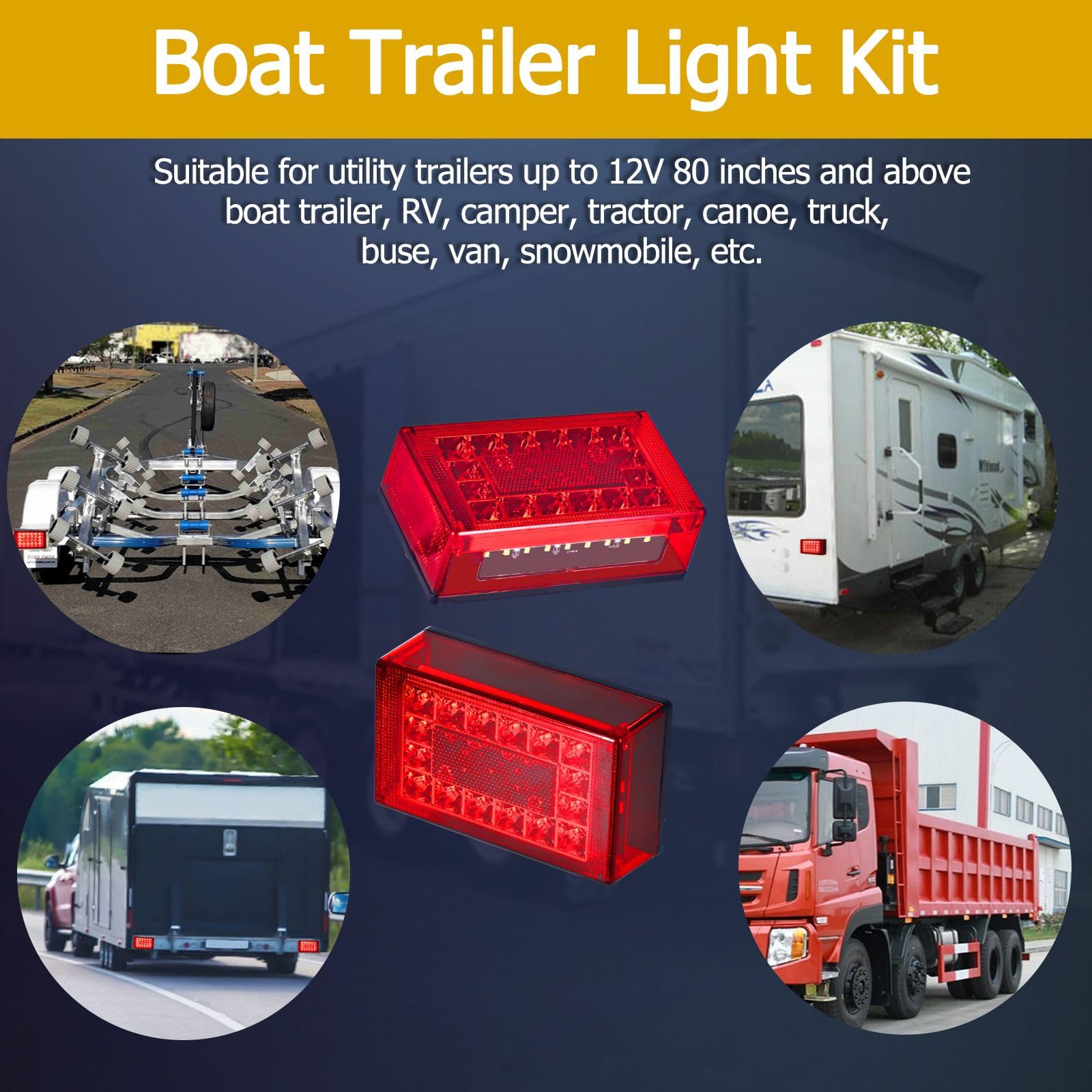 EXERAUO size comparison with ruler showing compact 6-inch fit for many trailers