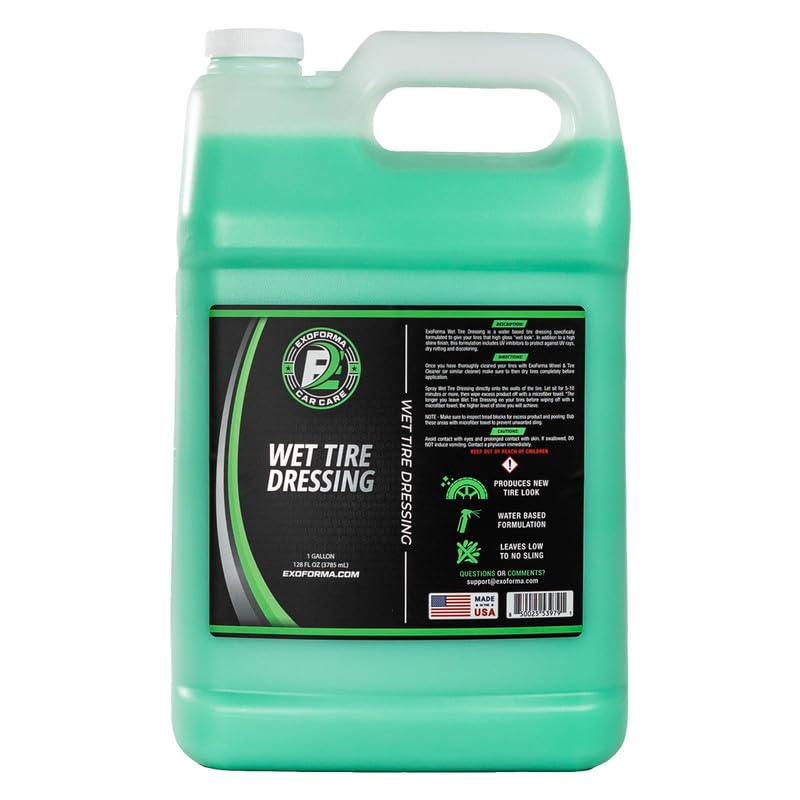 ExoForma gallon bottle front label showing product and easy application benefit