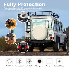 Explore Land close-up of thick vinyl texture for weather resistance benefit