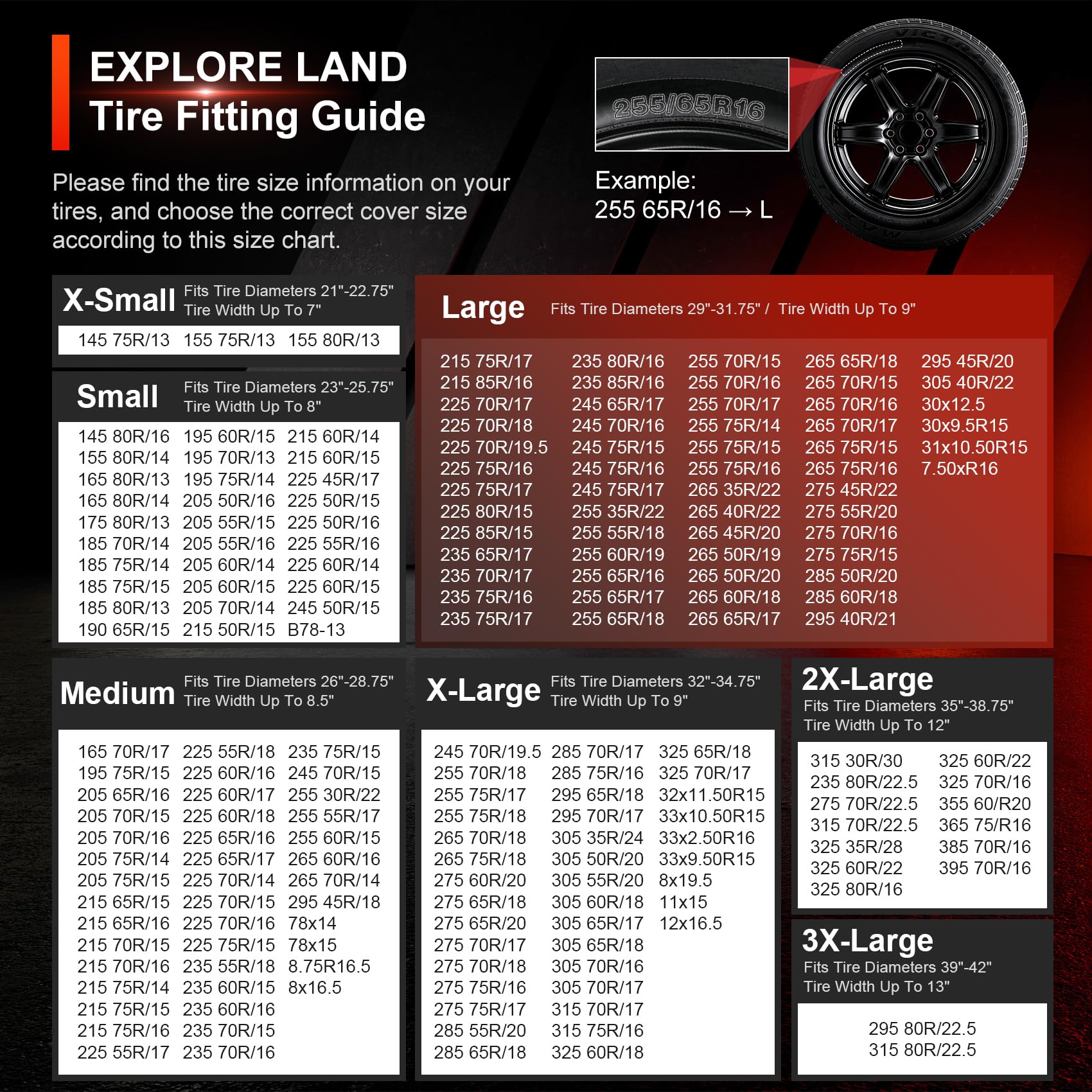 Explore Land elastic auto-lock cord detail, secures cover in high wind