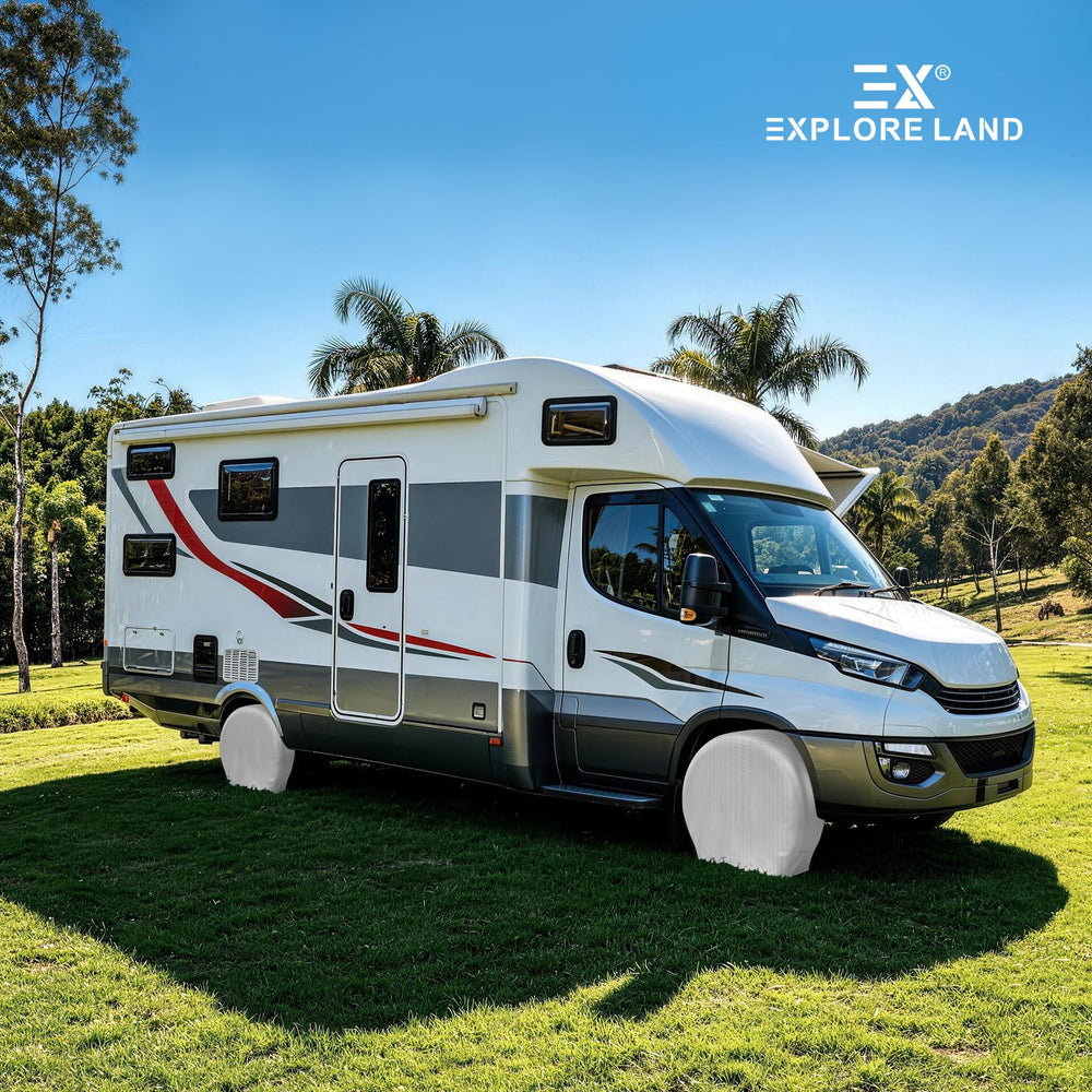 Explore Land folded covers compact for storage saving space