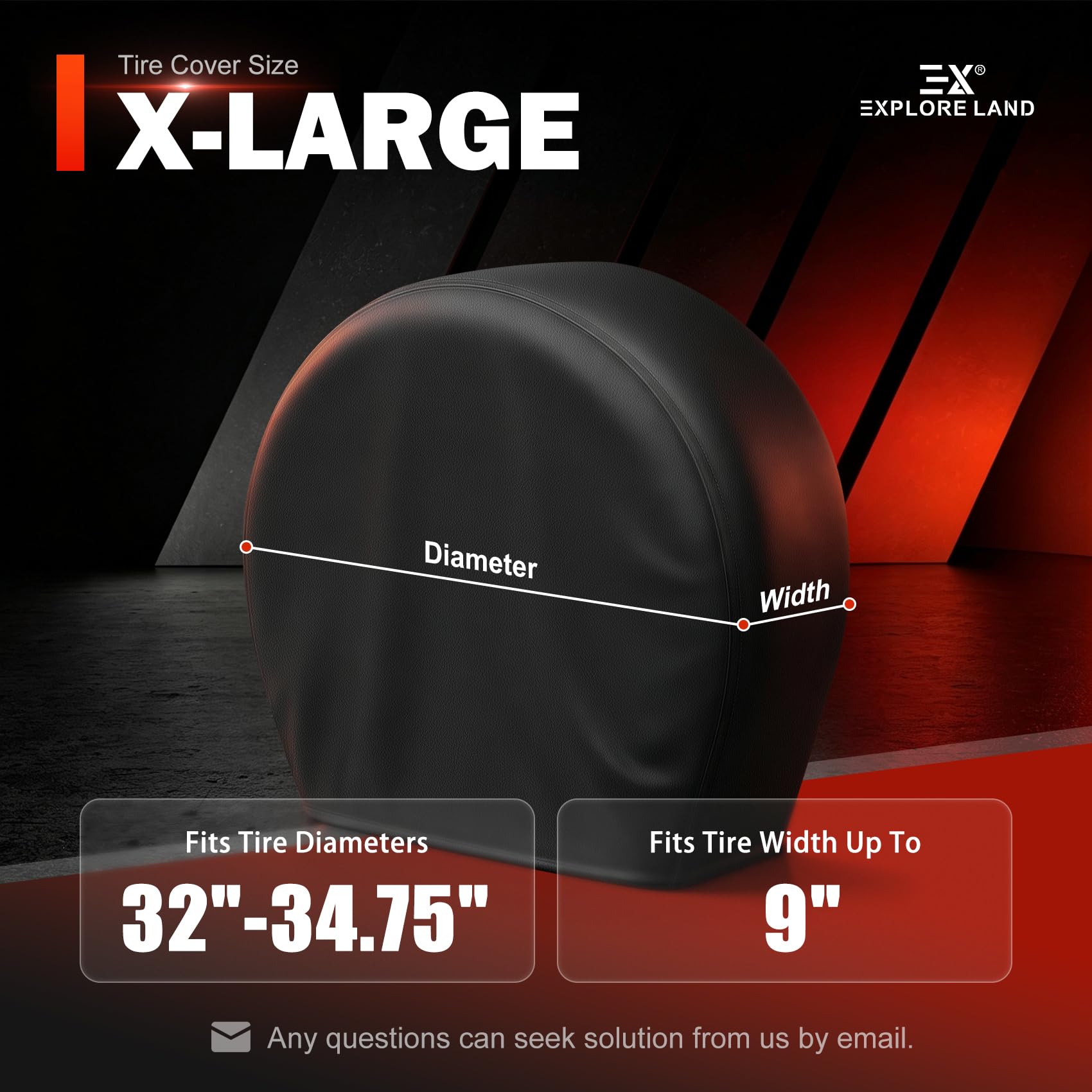 Explore Land cover on trailer spare tire resisting sun and moisture