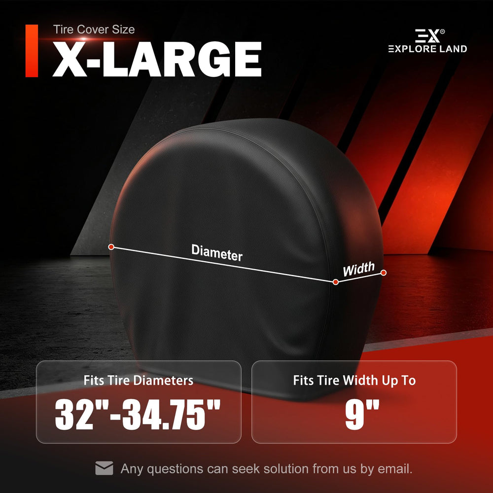 Explore Land cover on trailer spare tire resisting sun and moisture