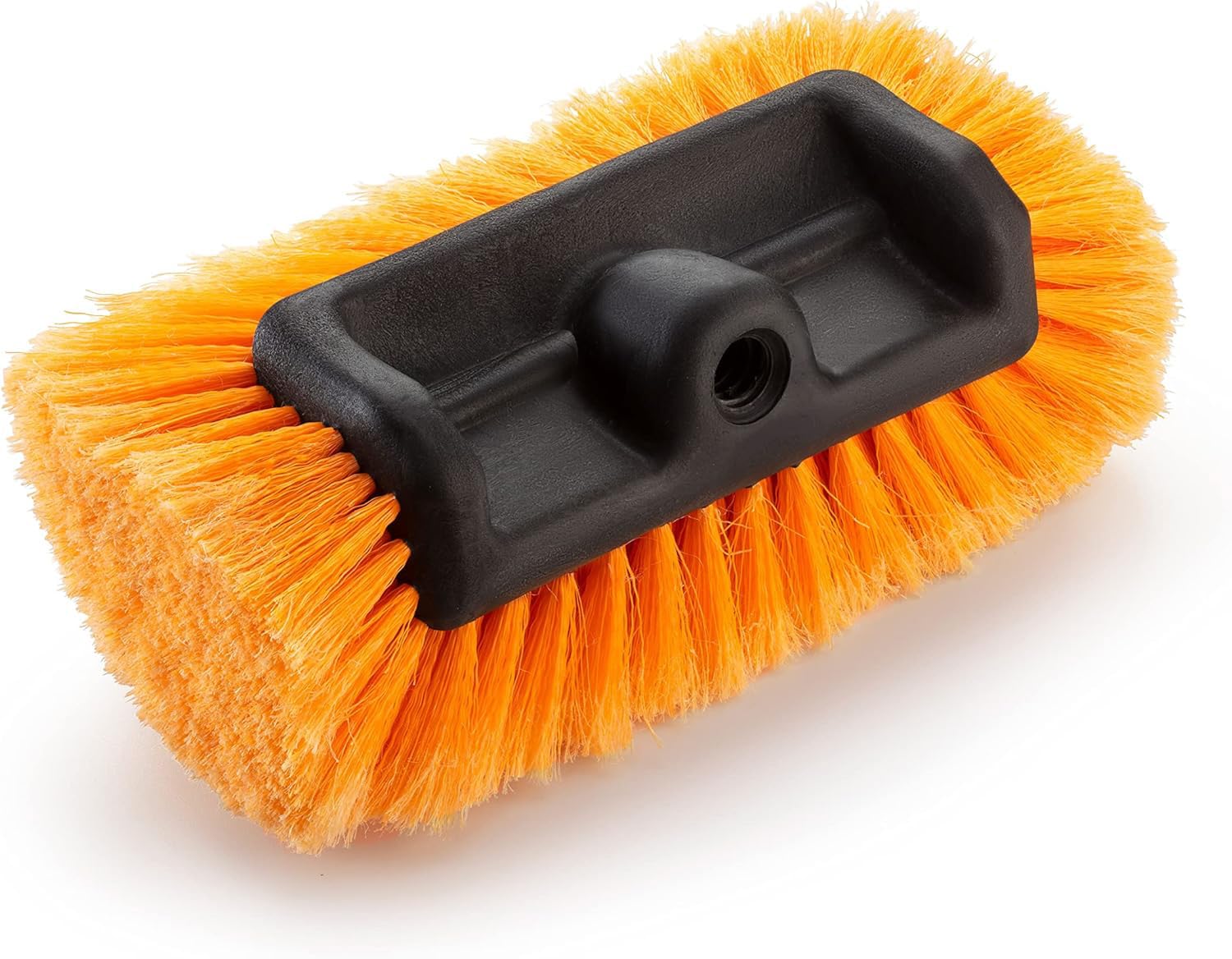 EXTEND-A-REACH front view of soft car wash brush head showing shape and bristles, gentle cleaning