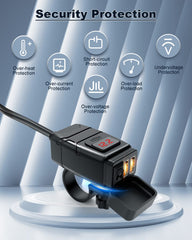 EXTRACTME mounted on handlebar demonstrating secure mount and easy daily use