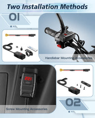 EXTRACTME wiring harness and 10A fuse ready for battery install offers safe connection benefit