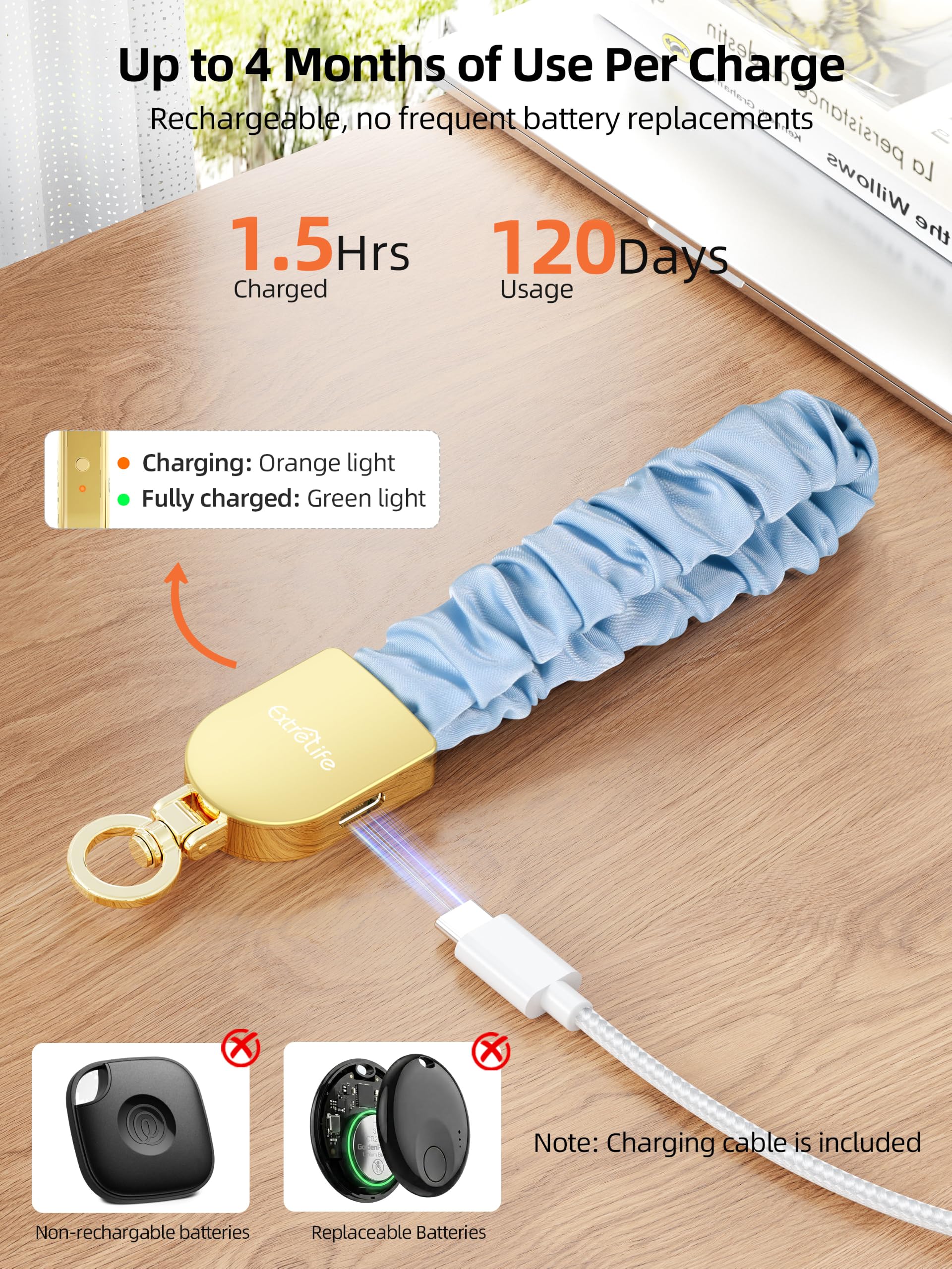 ExtreLife wristlet inside a bag being located by sound showing quick retrieval