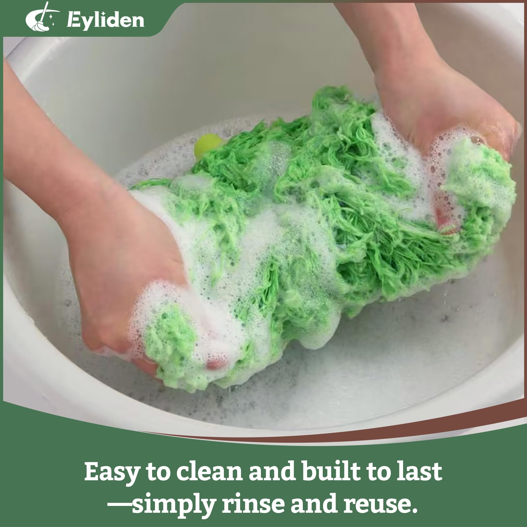 Eyliden cleaning blinds and vents illustrating versatile multi-surface use