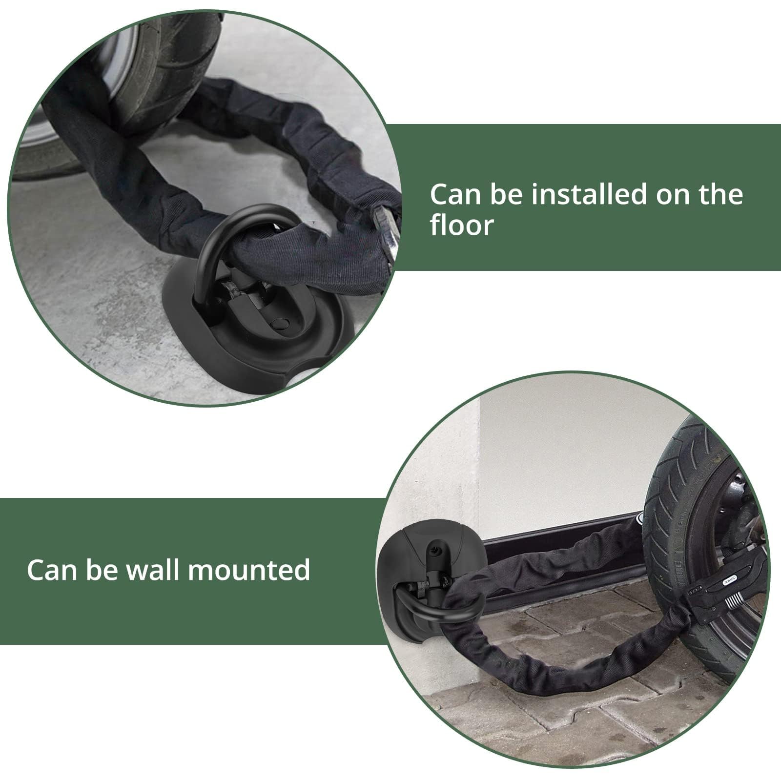 EYPINS included hardware kit with expansion screws and anti-demolition balls for secure installation