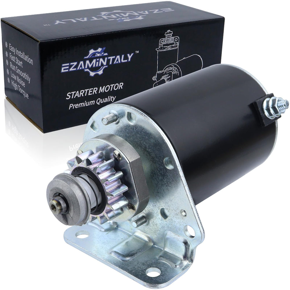Ezamintaly starter front view showing housing and mounting for easy replacement