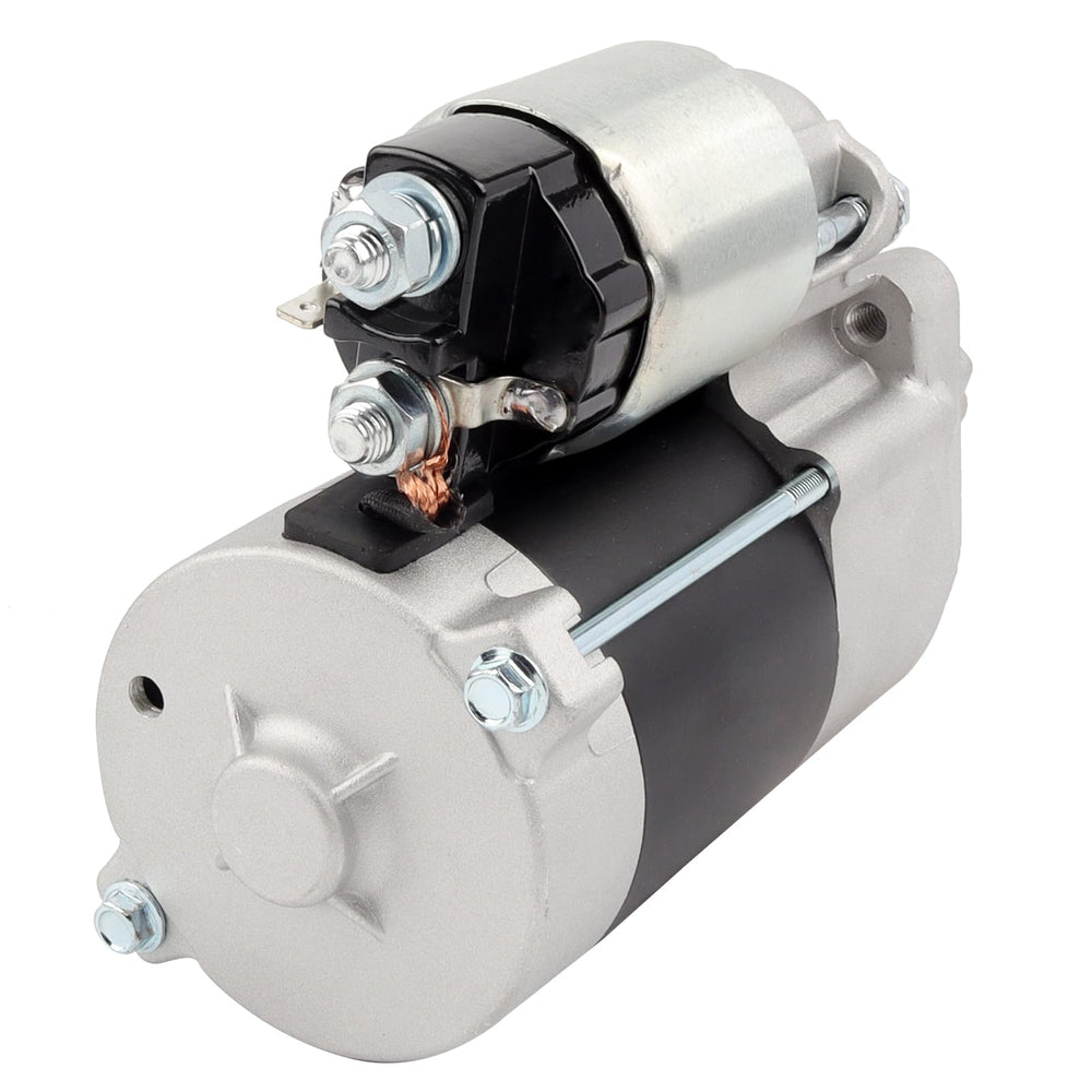 E EZEXPREZE starter installed on Kawasaki engine demonstrating direct fit