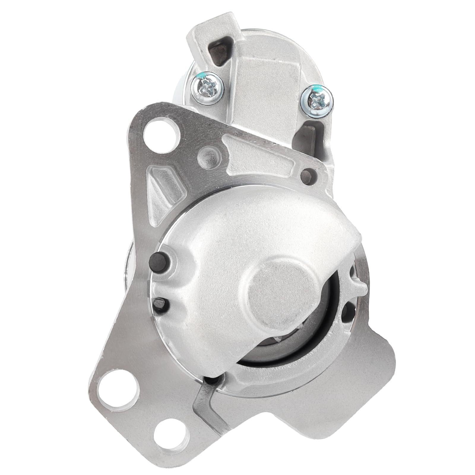 E EZEXPREZE starter installed in engine bay demonstrating direct-fit replacement