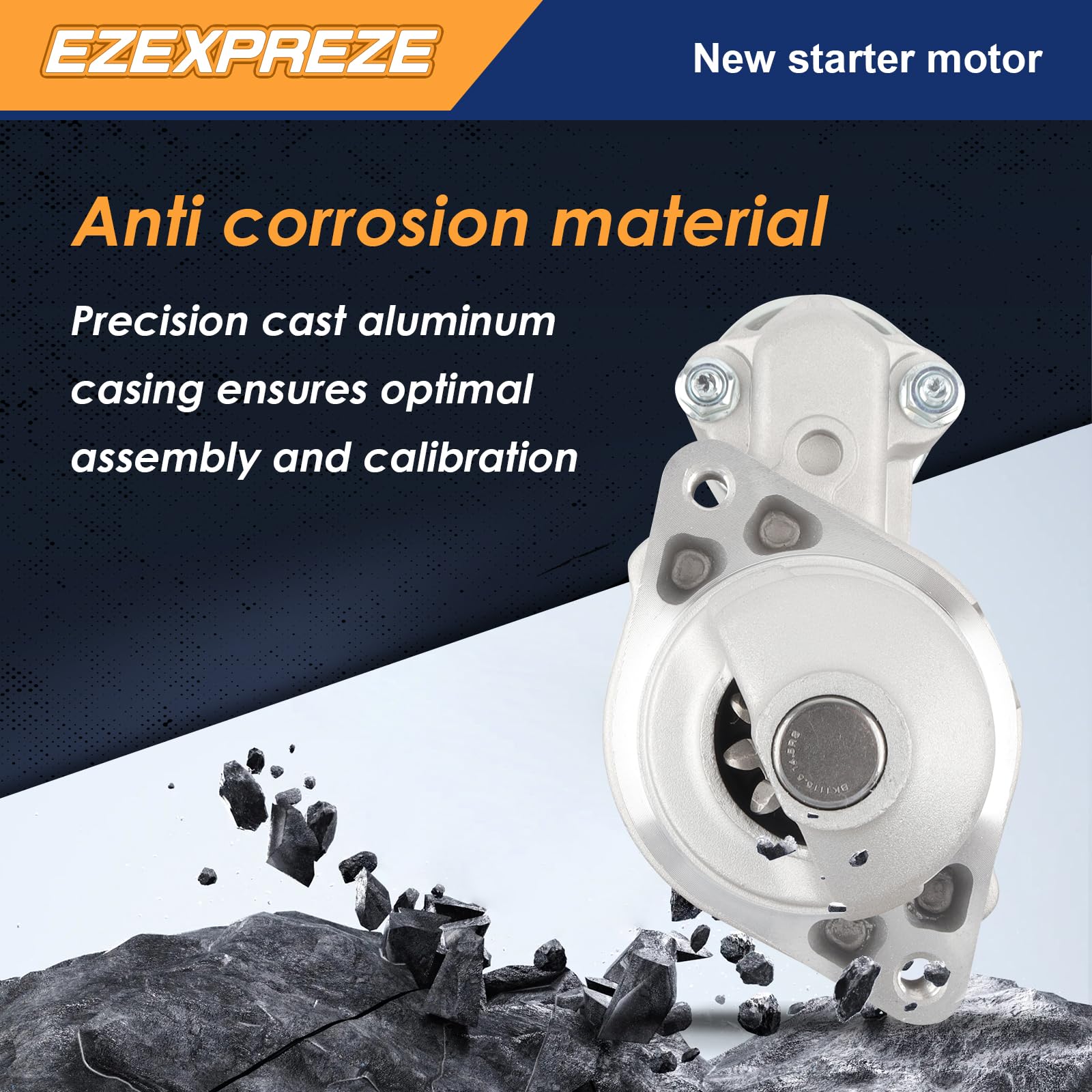 E EZEXPREZE serial label and OE number for easy part verification
