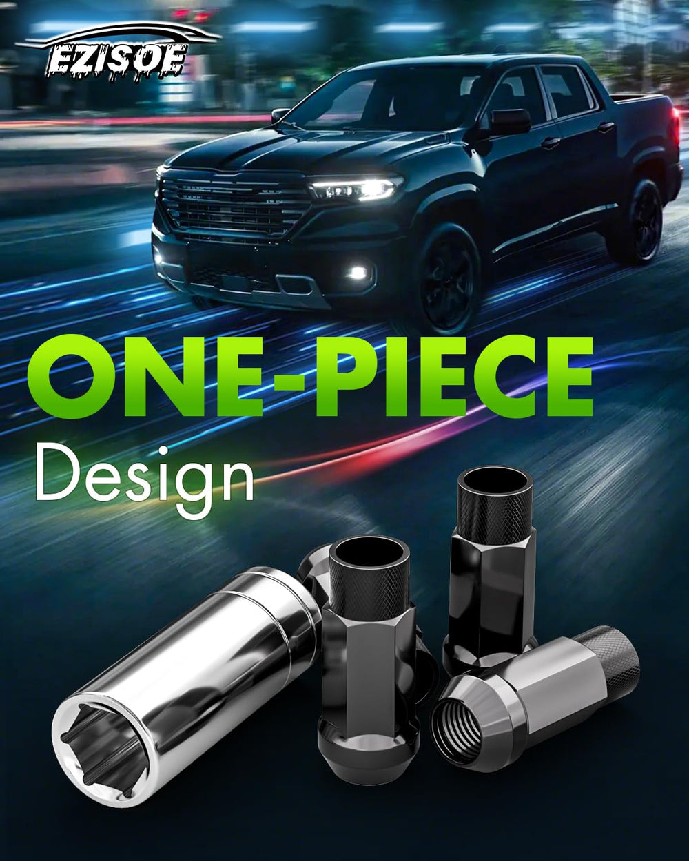 EZISOE technician installing lug nuts in garage demonstrating professional-ready benefit