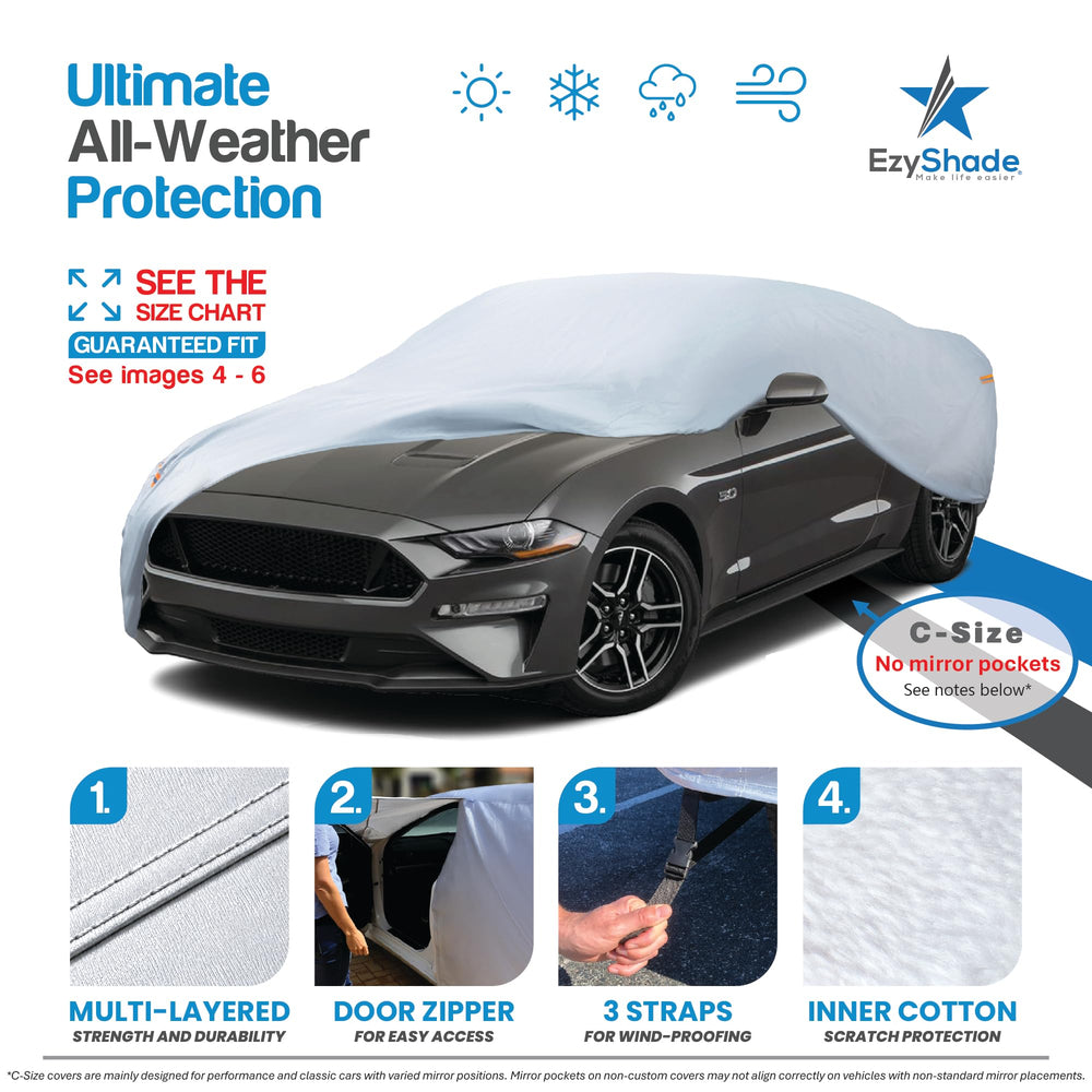 EzyShade fabric close-up displaying multi-layer texture and water resistance