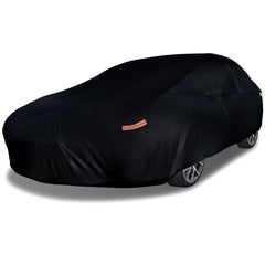 EzyShade front view on sports car showing snug profile and protection
