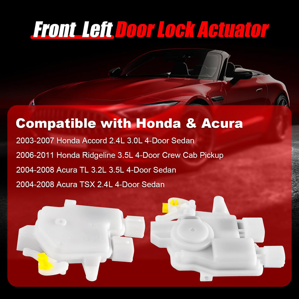 FAERSI installed actuator inside door panel demonstrating restored locking function