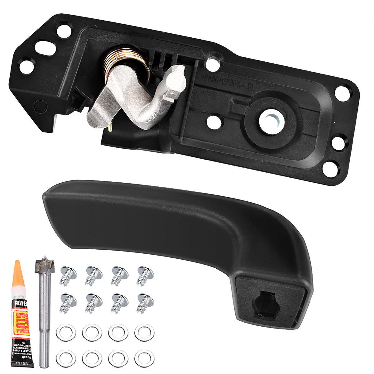 FAERSI front left handle packaging showing brand and ready-to-install benefit