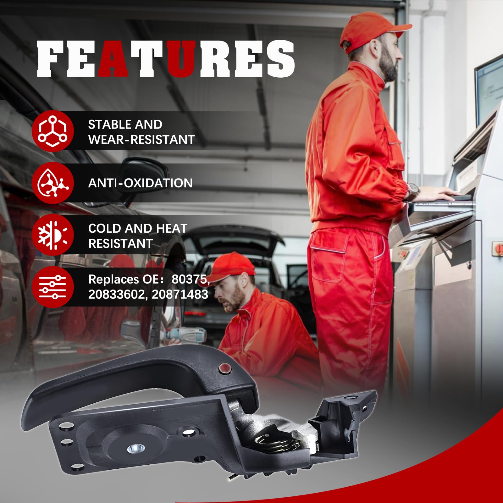 FAERSI handle next to ruler showing accurate size and fit benefit