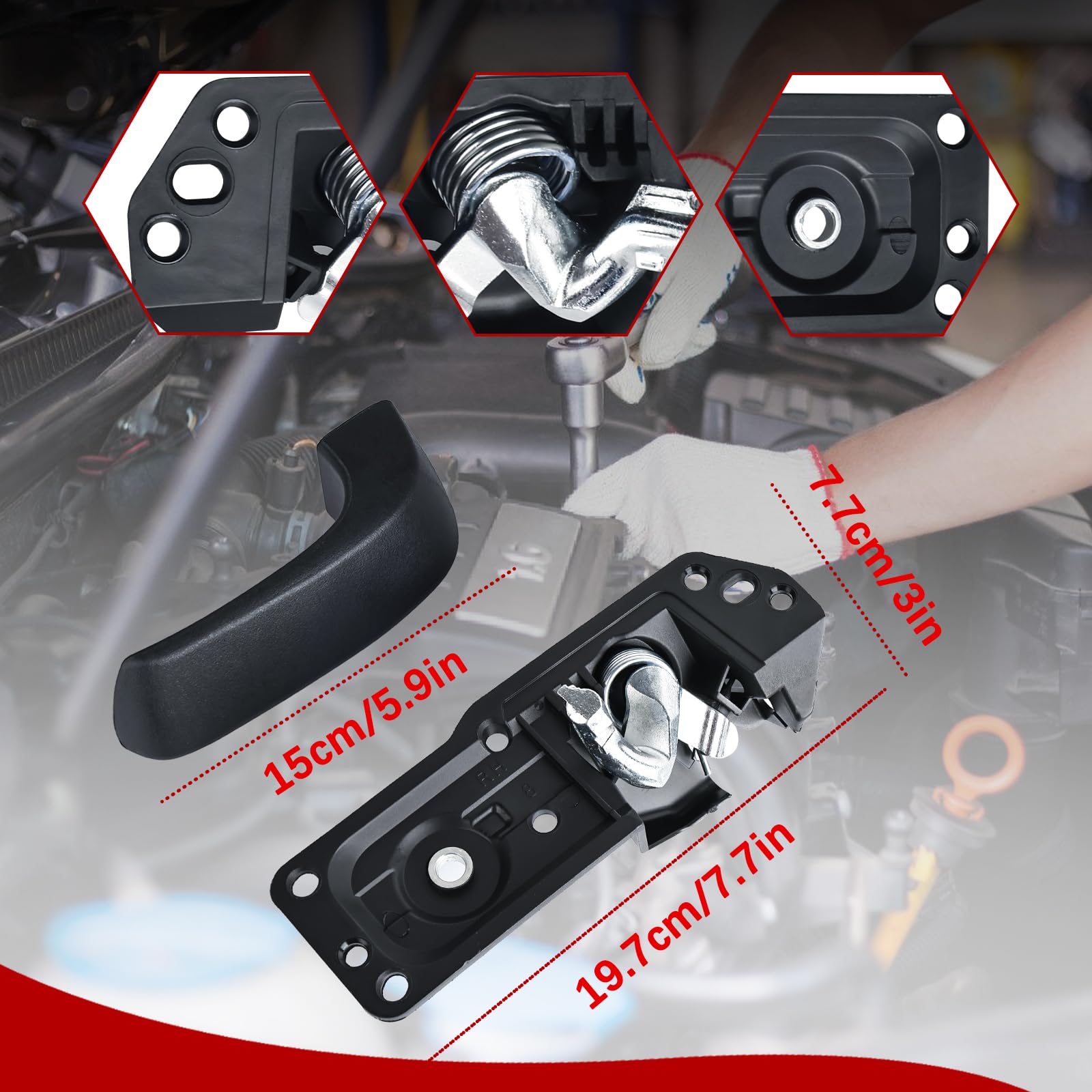 FAERSI side mounting detail showing precise fitment benefit