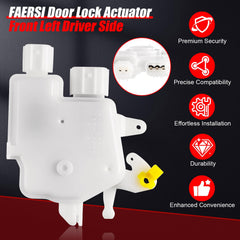 FAERSI close-up of actuator label confirming part numbers and accurate replacement