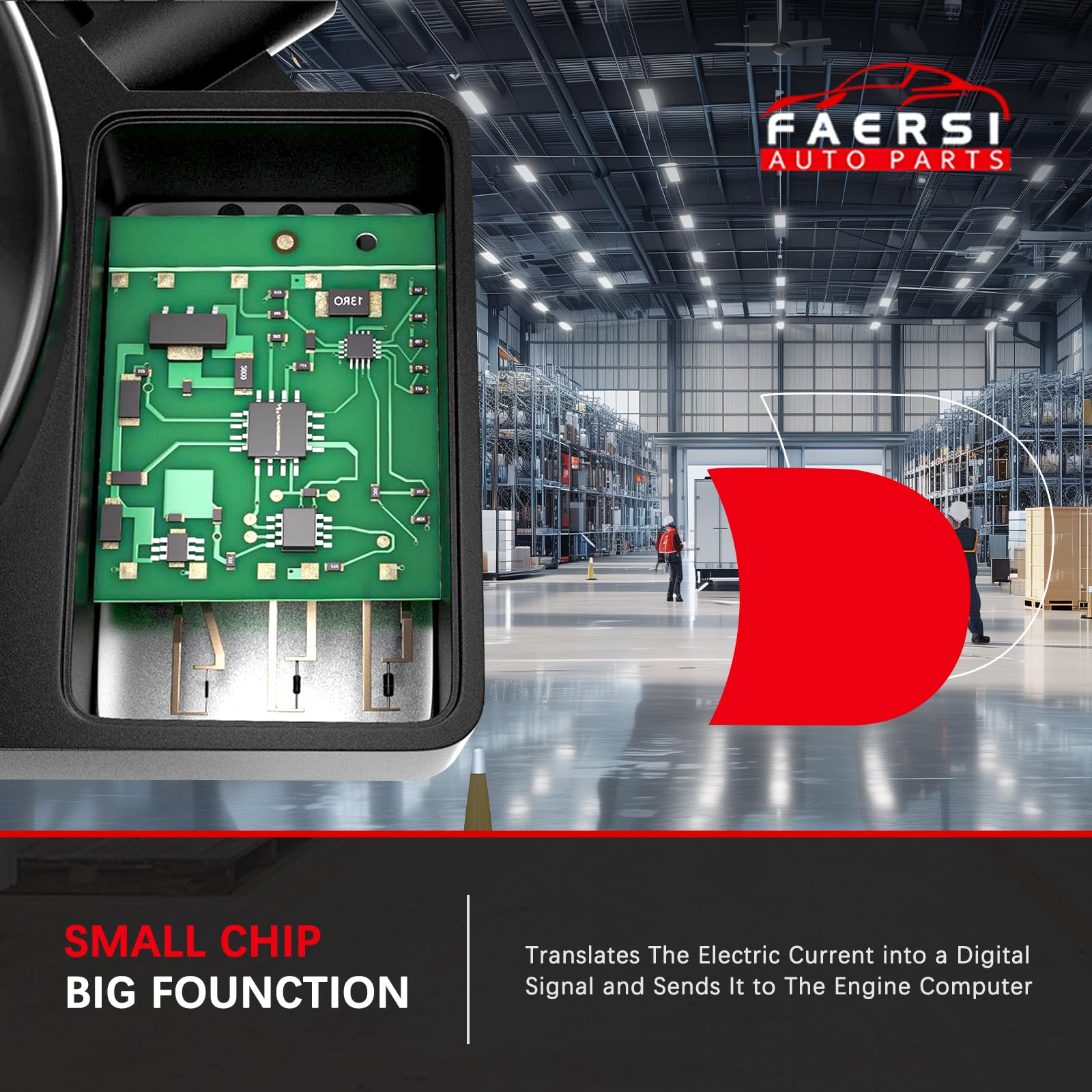 FAERSI MAF packaging and label offering part-number clarity and protection