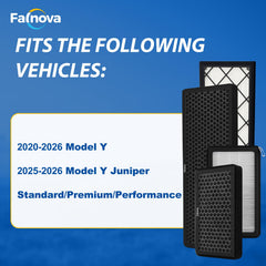 Falnova close-up of HEPA layer showing fine fiber structure for better particle capture