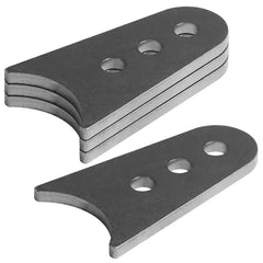 Fanmao tab next to 1/2" bolt showing correct hole size and fit