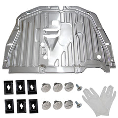 FANXIN front view of engine splash shield showing full coverage and fit