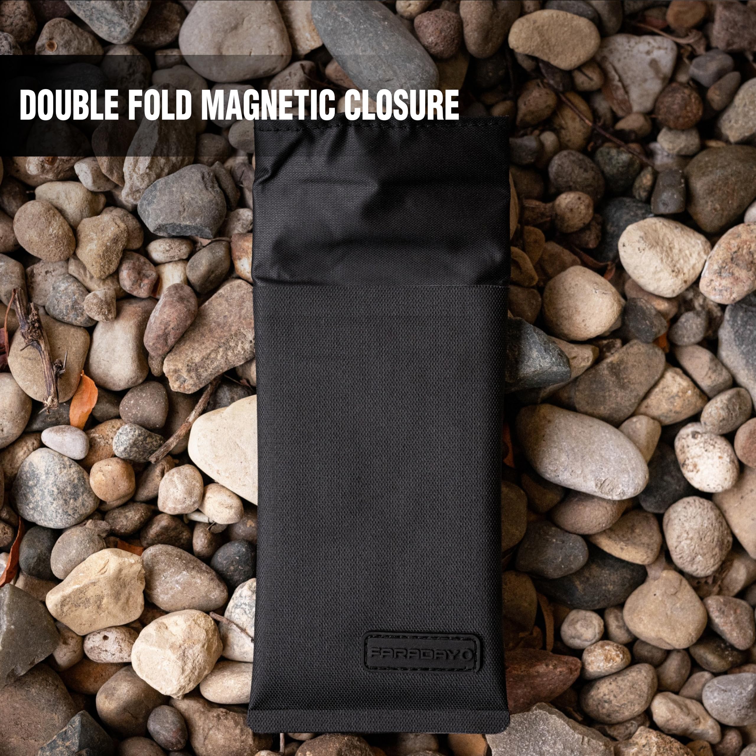 Faraday Defense close-up of CYBER fabric texture illustrating conductive nickel copper shielding benefits