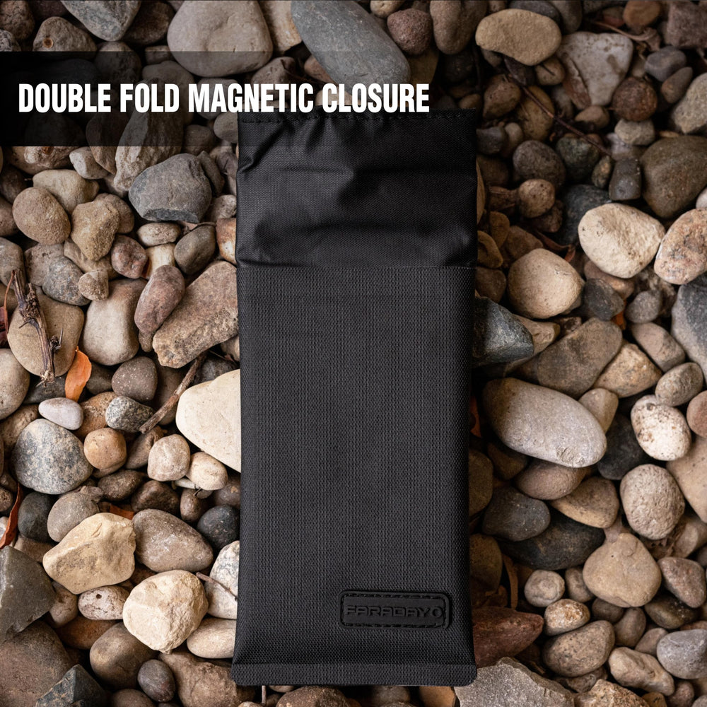 Faraday Defense close-up of CYBER fabric texture illustrating conductive nickel copper shielding benefits