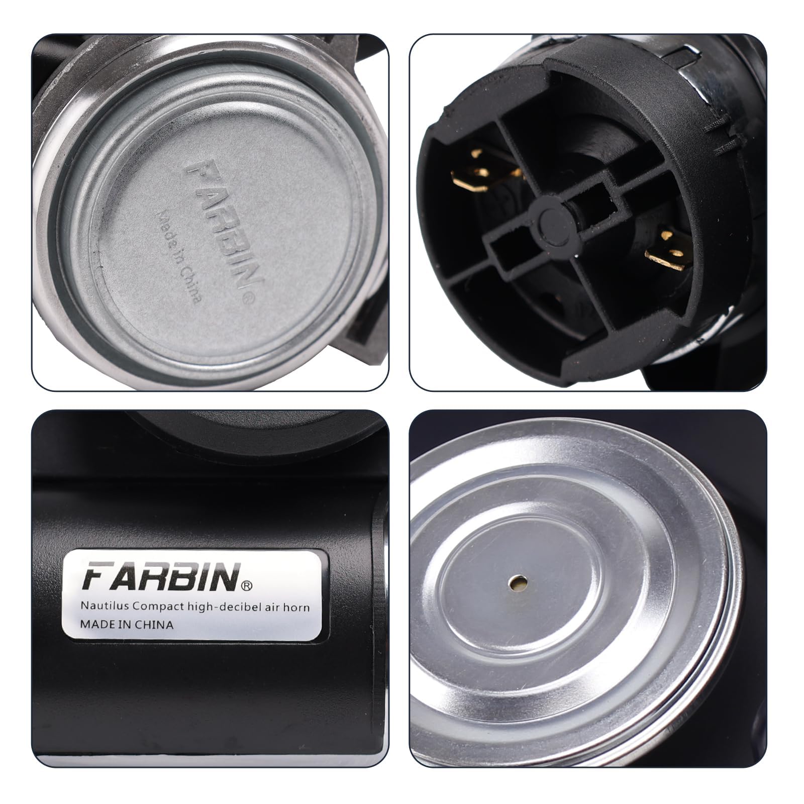 FARBIN button controller and wiring harness for convenient user control