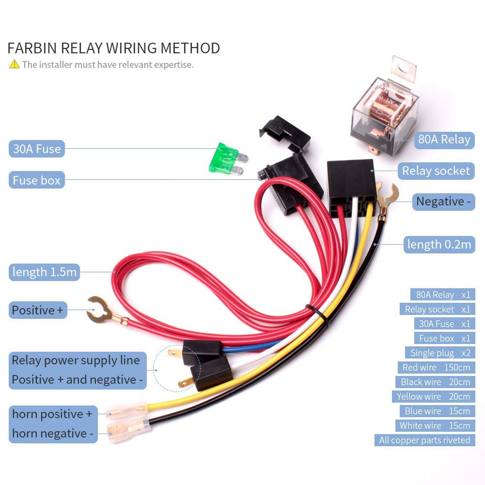 FARBIN horn mounted on truck demonstrating high-volume warning benefit