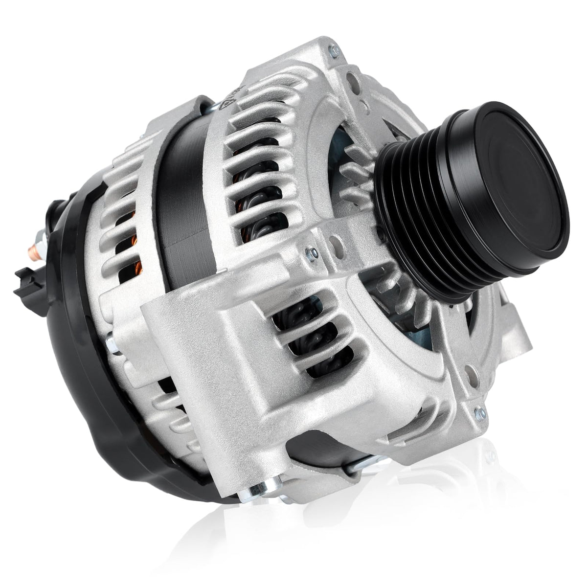 Farrme front view alternator showing mounting points and reliable fit