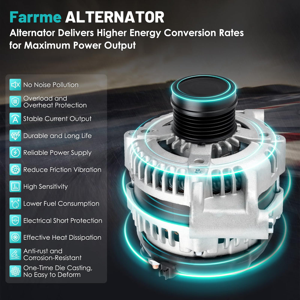 Farrme part-number label close-up confirming OEM cross-reference