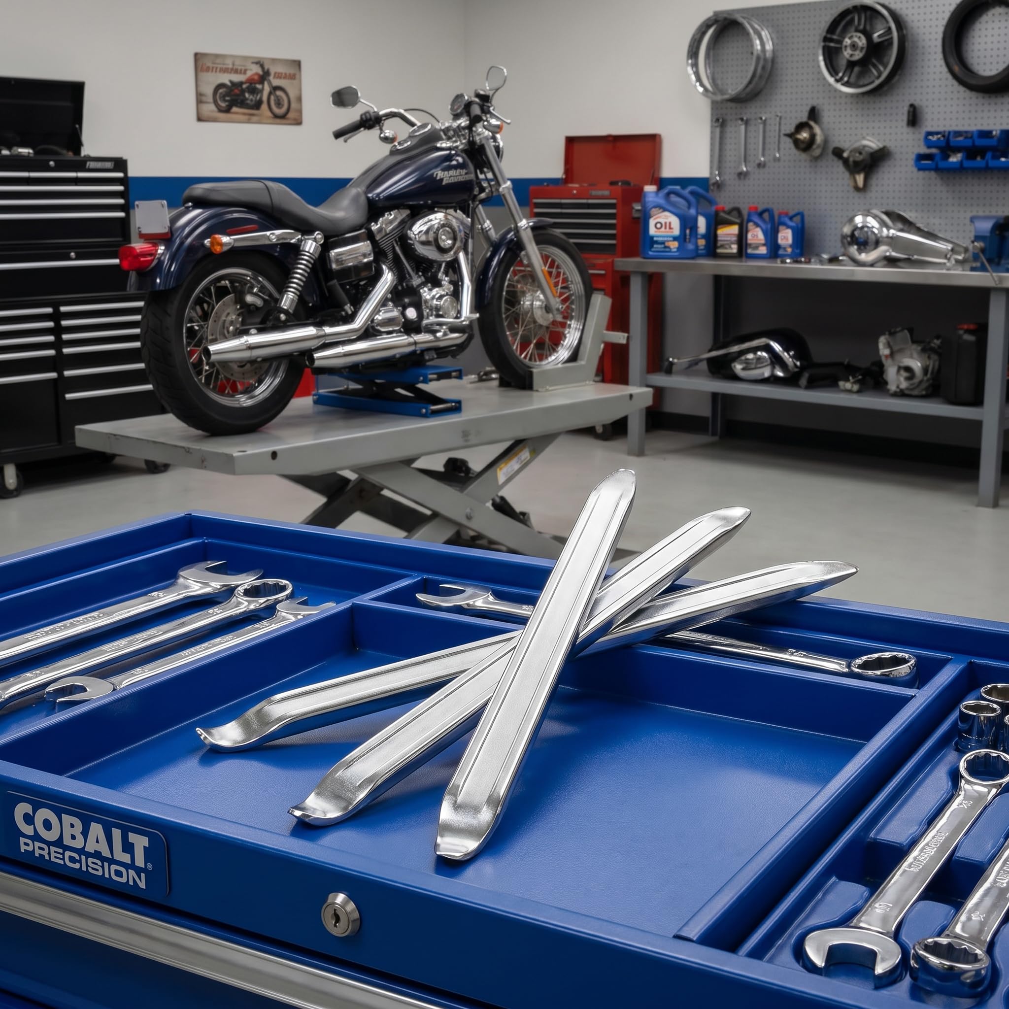 Fasmov three tools laid out to show size and scale for handy portable leverage