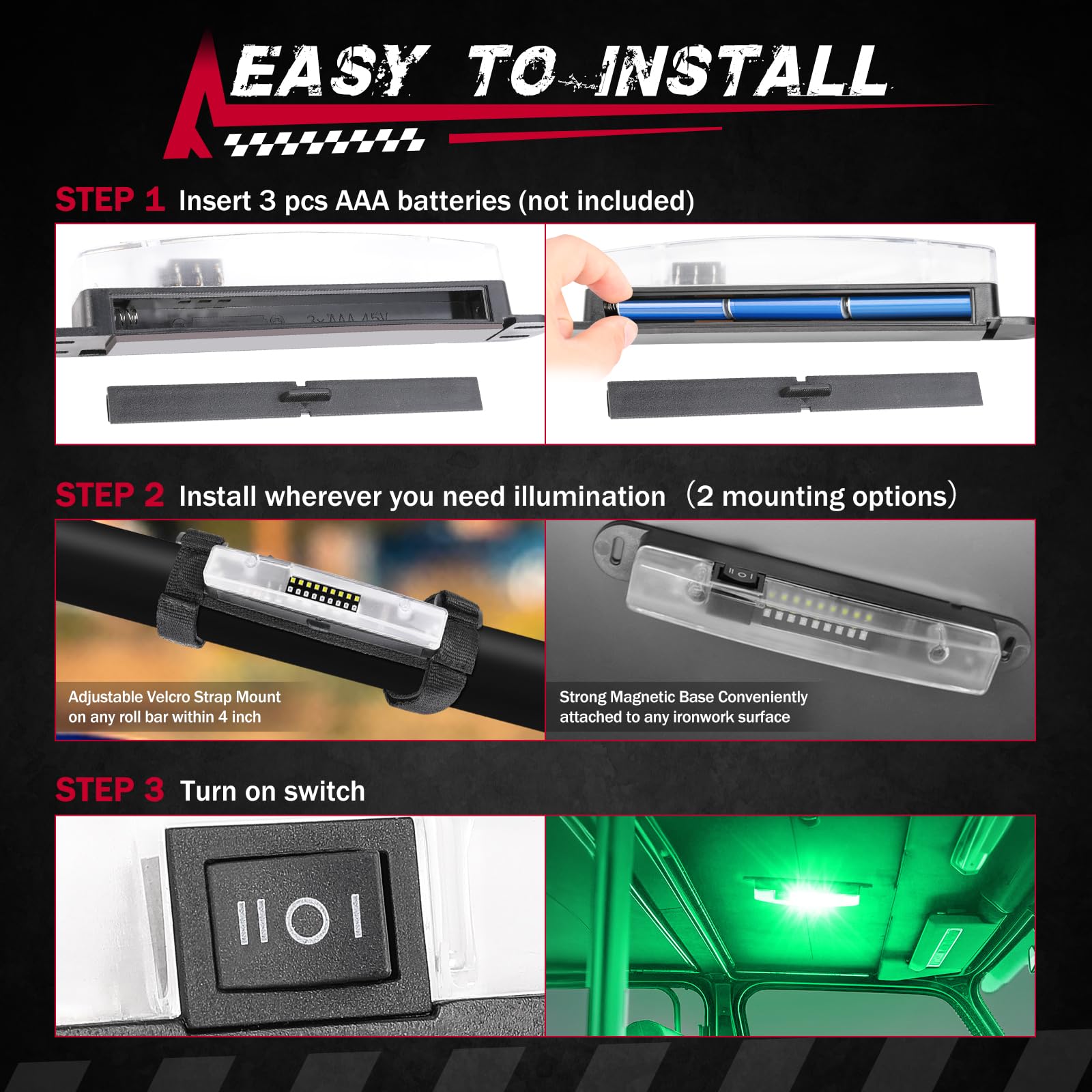 FASTCHOY AUTO magnetic base detail demonstrating secure metal attachment