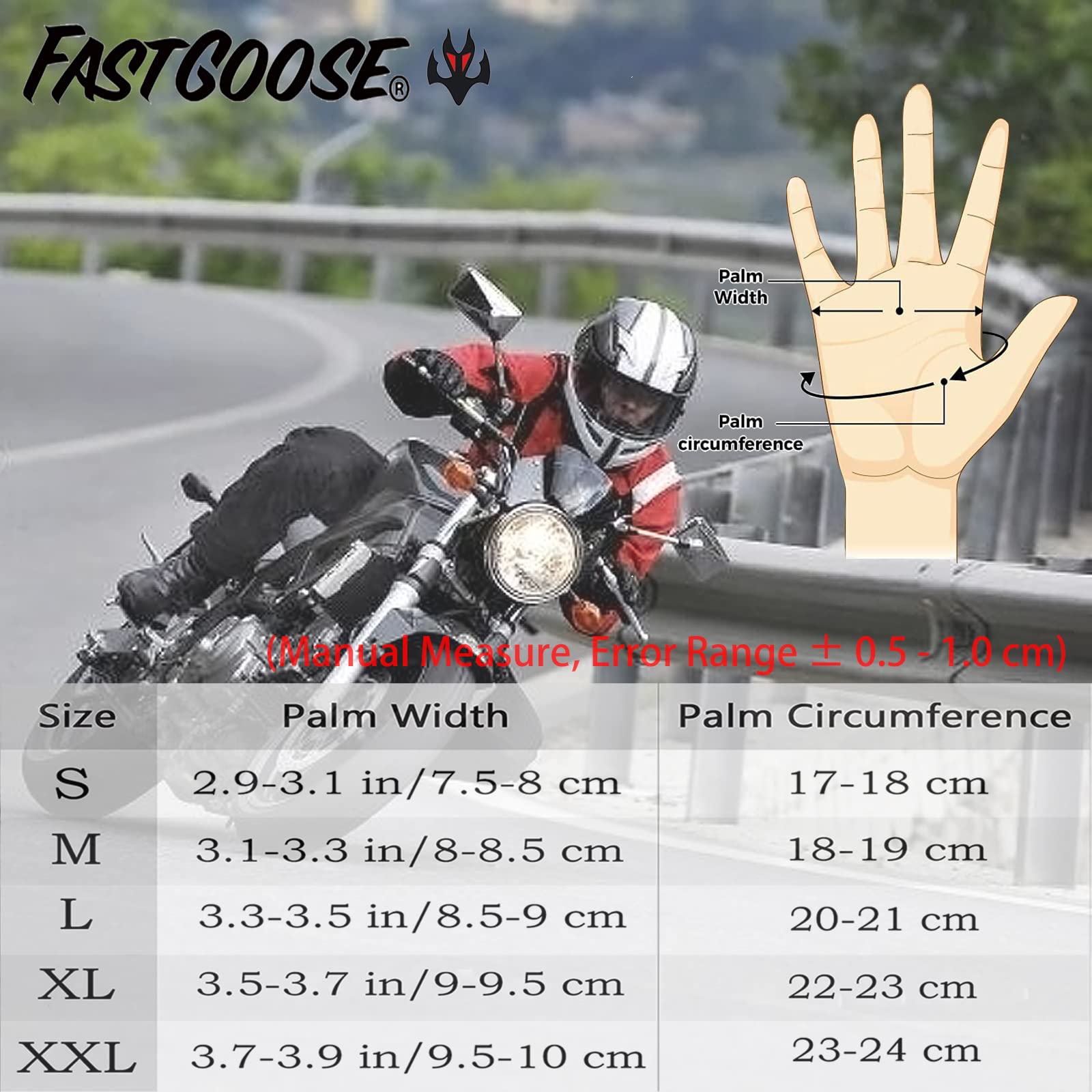 FASTGOOSE hook and loop wrist closure close-up, secures fit and prevents slippage