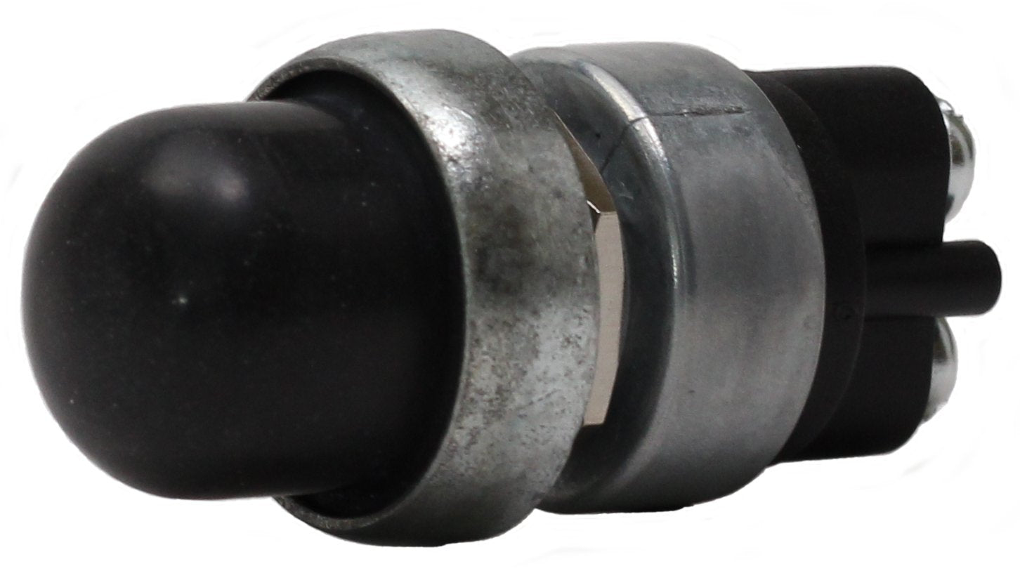 Fastronix front view of push button showing cap and housing for durable use