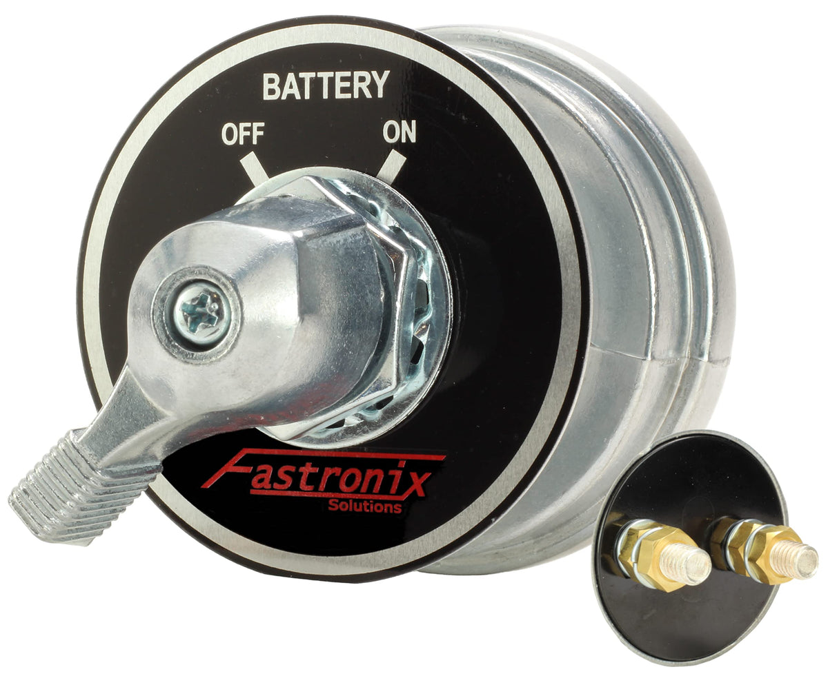 Fastronix front view of 3/8" 2-post switch showing compact profile and mount