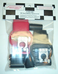Fastronix red and black military spec silicone covers for clear polarity safety