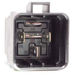 Fastronix relay socket with 12-inch copper leads visible, simplifies quick wiring and connections