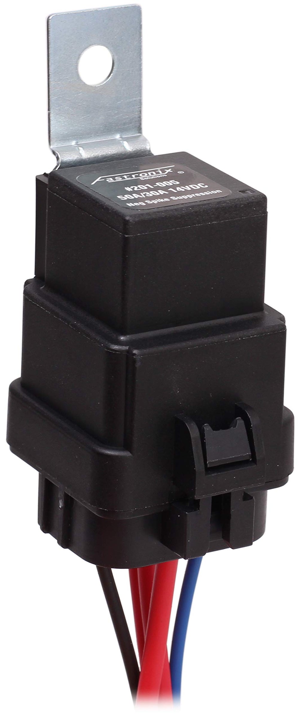 Fastronix included wiring diagram and metal mounting tab laid out, eases correct wiring and mounting