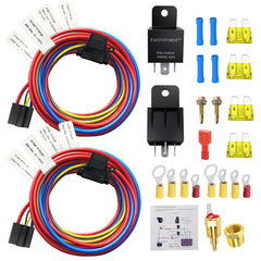 FASTSTORM front packaging showing complete fan relay kit and benefits